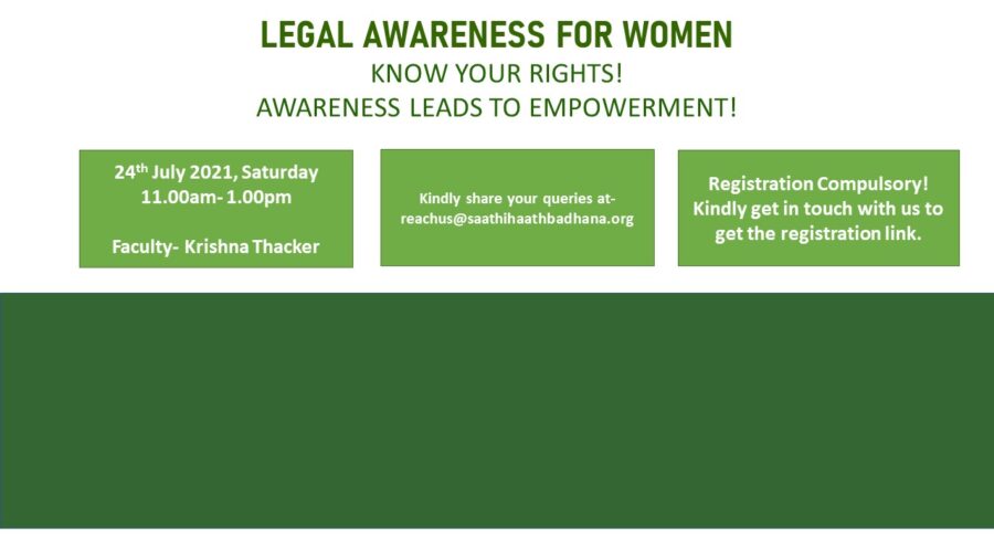Legal Awareness For Women